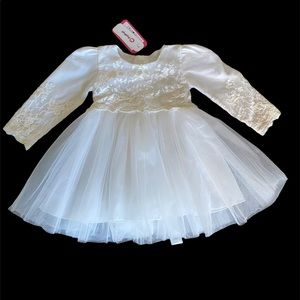 PatPat Baby Girl Lace and Tulle Dress 6-9 months